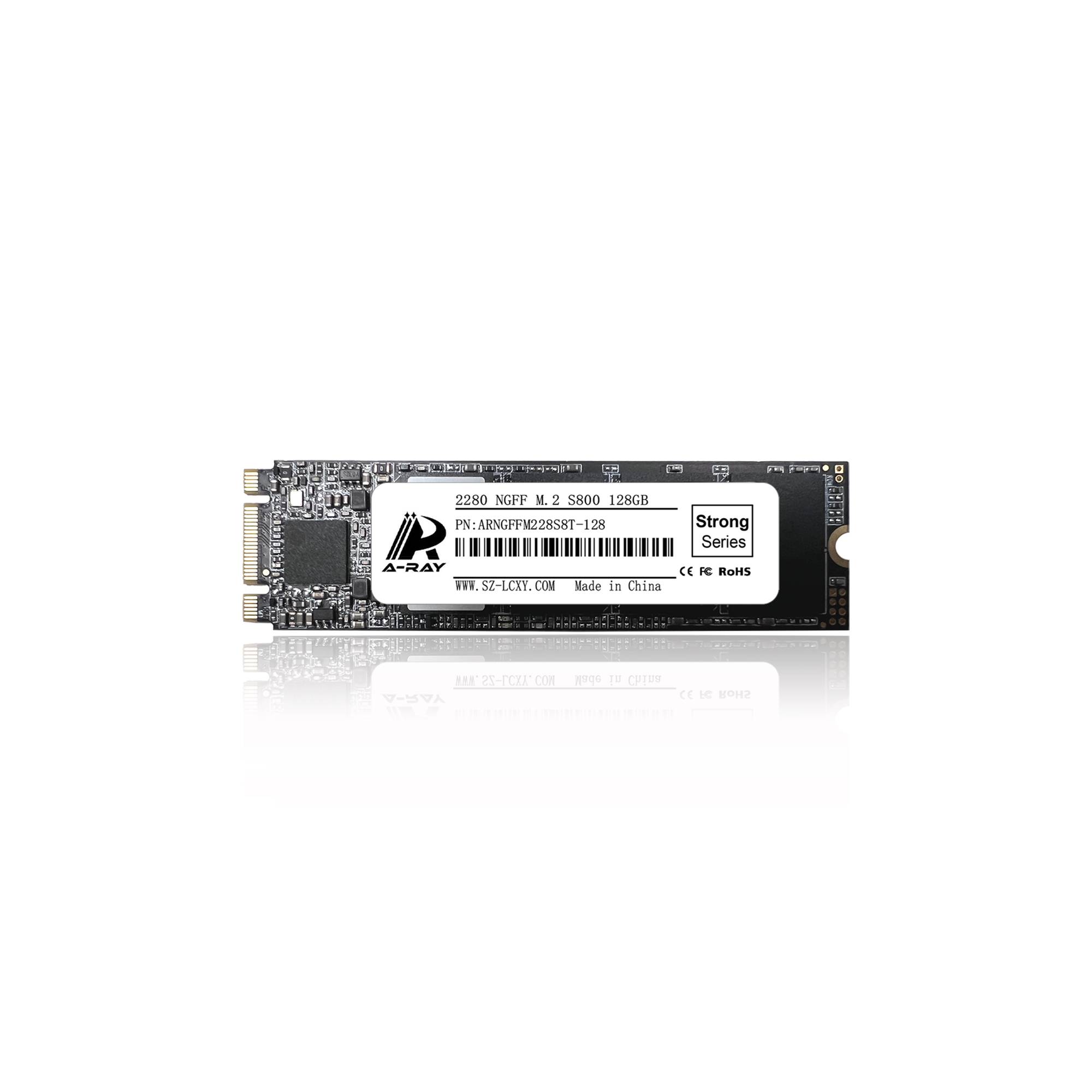 Ổ cứng SSD 128GB A-RAY 2280 NGFF M.2 6GBps S800 Strong Series
