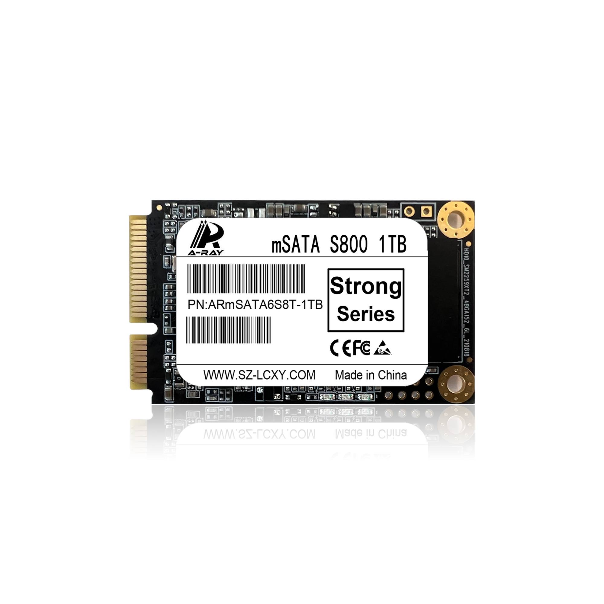 Ổ cứng SSD 1TB A-RAY mSata 6GBps S800 Strong Series