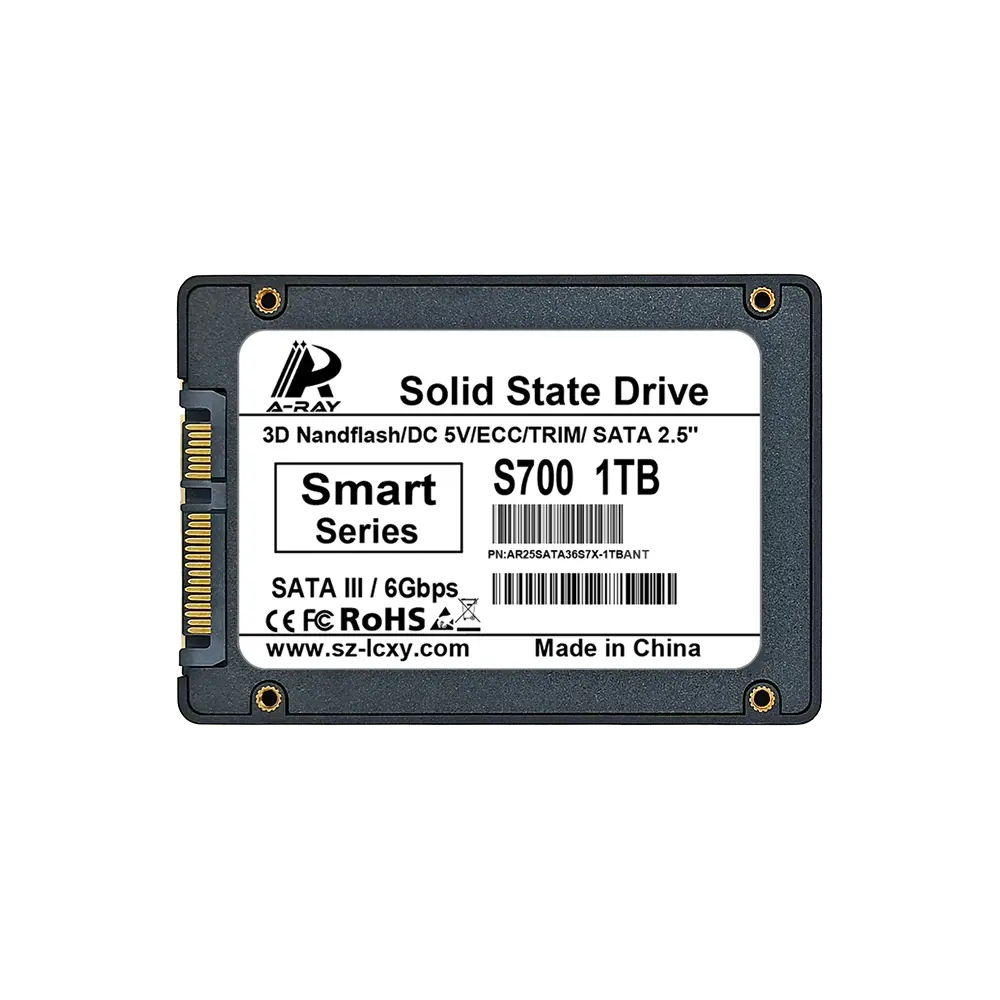 AR25SATA36S7X-1TBANT Ổ cứng SSD 1TB A-RAY 2.5 inch SATA 3.0 6GBps S700 Smart Series