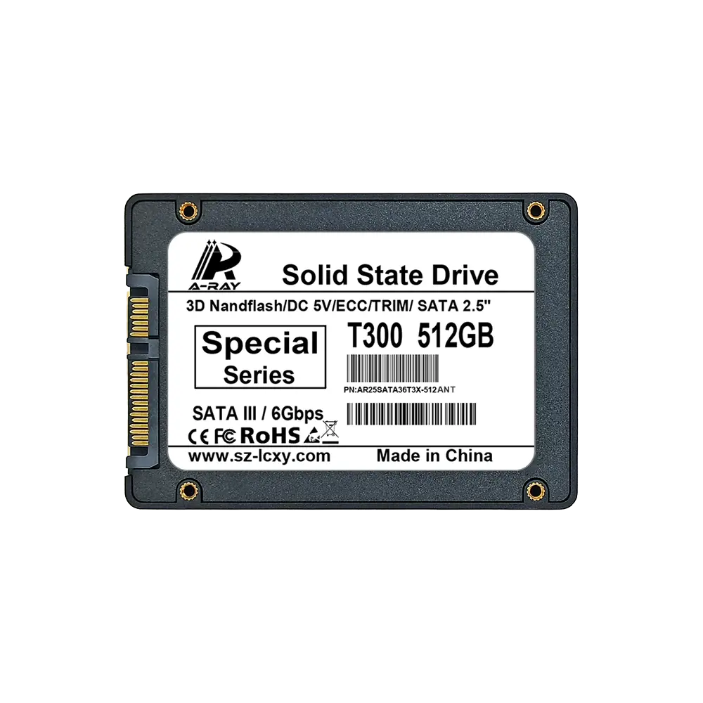 AR25SATA36T3X-512ANT Ổ cứng SSD 512GB A-RAY 2.5 inch SATA 3.0 6GBps T300 Special Series