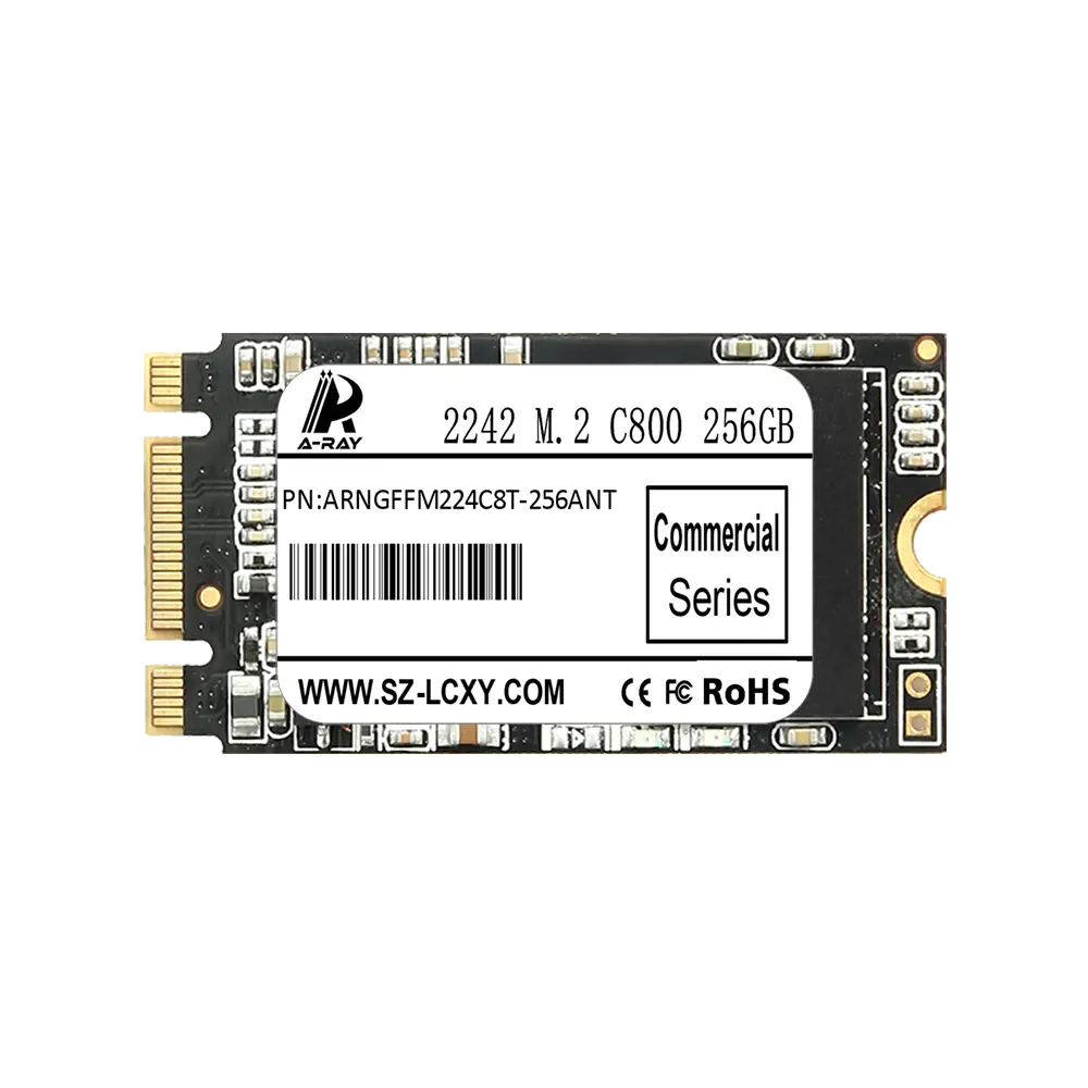 ARNGFFM224C8T-256ANT Ổ cứng SSD 256GB A-RAY 2242 NGFF M.2 6GBps C800 Commercial Series