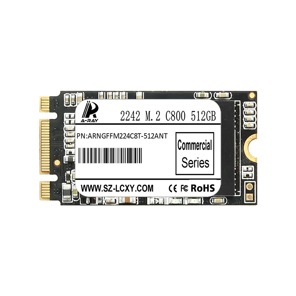 ARNGFFM224C8T-512ANT Ổ cứng SSD 512GB A-RAY 2242 NGFF M.2 6GBps C800 Commercial Series