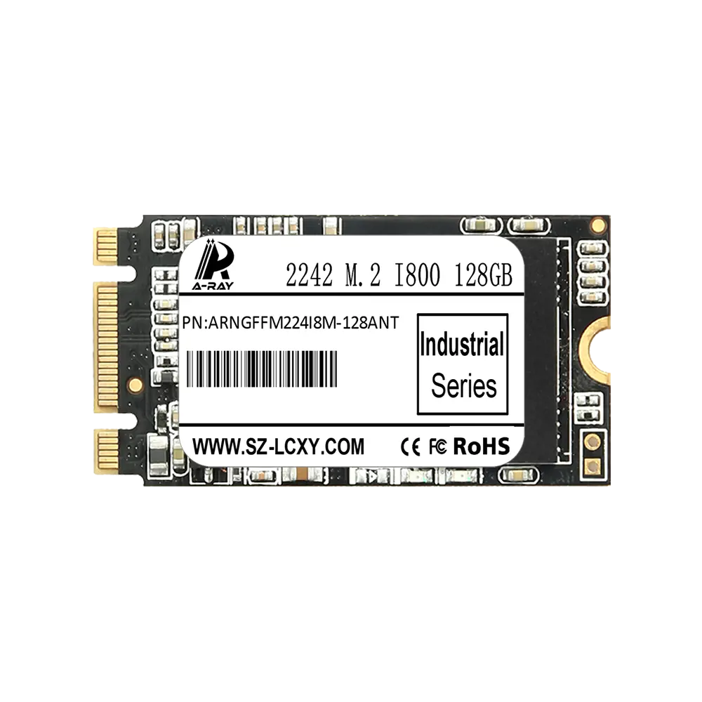 ARNGFFM224I8M-128ANT Ổ cứng SSD 128GB A-RAY 2242 NGFF M.2 6GBps I800 Industrial Series