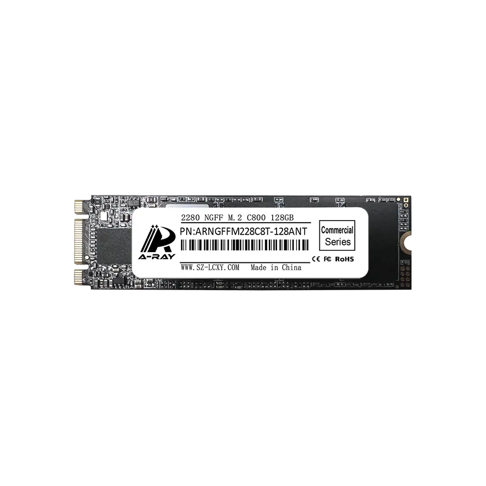 ARNGFFM228C8T-128ANT Ổ cứng SSD 128GB A-RAY 2280 NGFF M.2 6GBps C800 Commercial Series