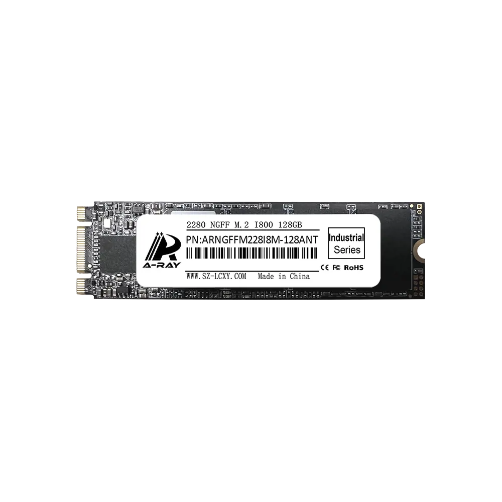 ARNGFFM228I8M-128ANT Ổ cứng SSD 128GB A-RAY 2280 NGFF M.2 6GBps I800 Industrial Series