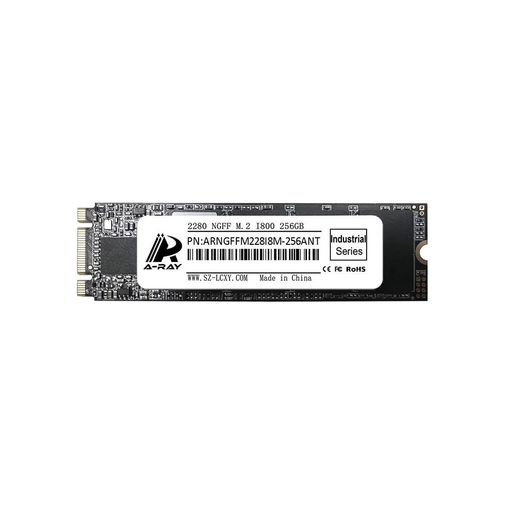 ARNGFFM228I8M-256ANT Ổ cứng SSD 256GB A-RAY 2280 NGFF M.2 6GBps I800 Industrial Series